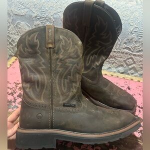 Wolverine Brown Western Cowboy Boots Sz 12